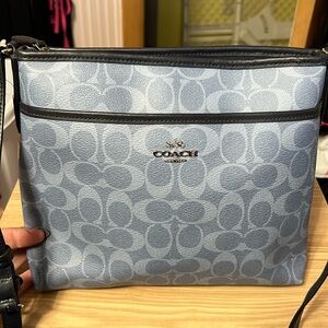 New with tags coach over the shoulder handbag